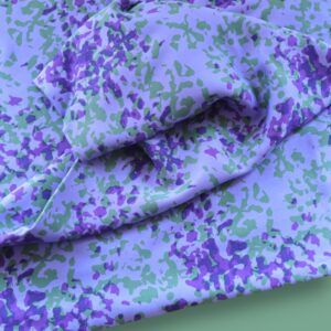 VISCOSE TWILL - IRIS - VIOLET BLUE