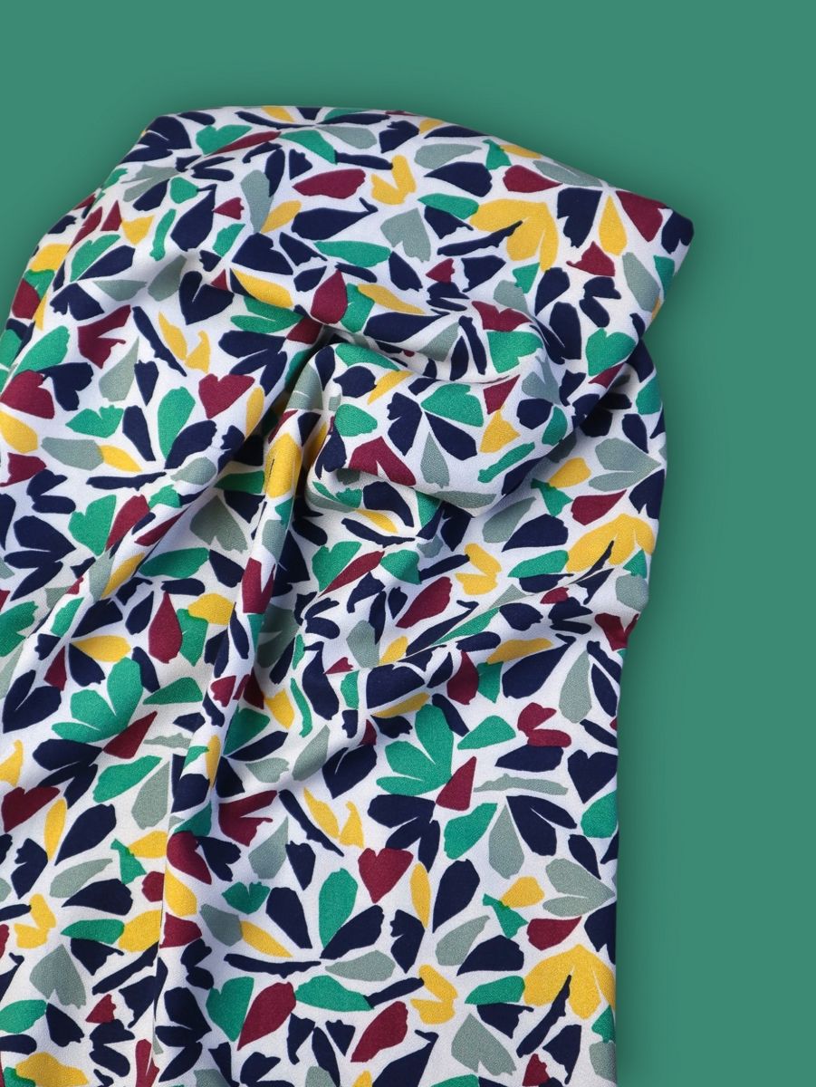 VISCOSE CREPE - PETRA - GREEN
