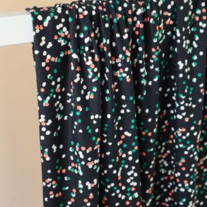 VISCOSE JERSEY - VALO - BLACK