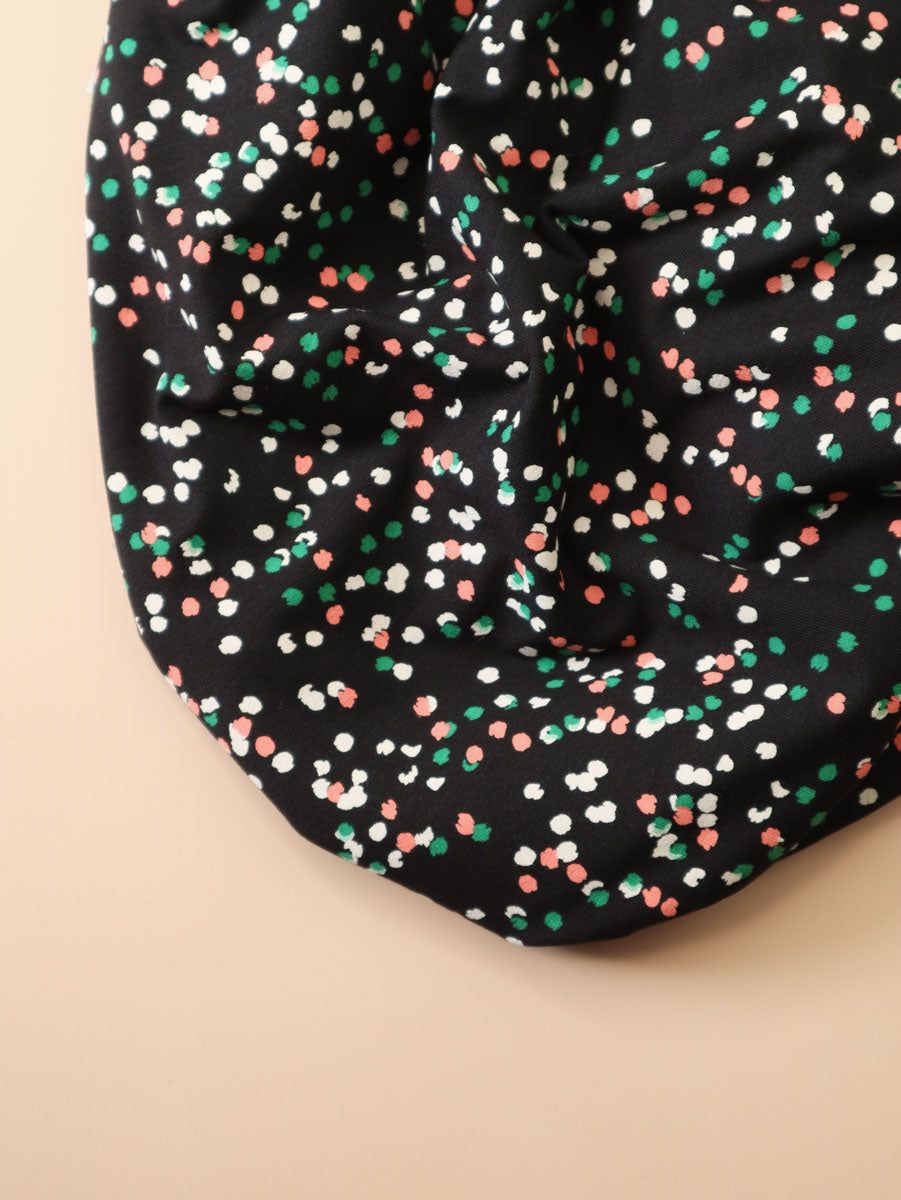 VISCOSE JERSEY - VALO - BLACK - Billede 2