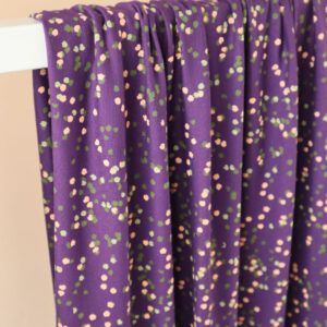 VISCOSE JERSEY - VALO - PLUM