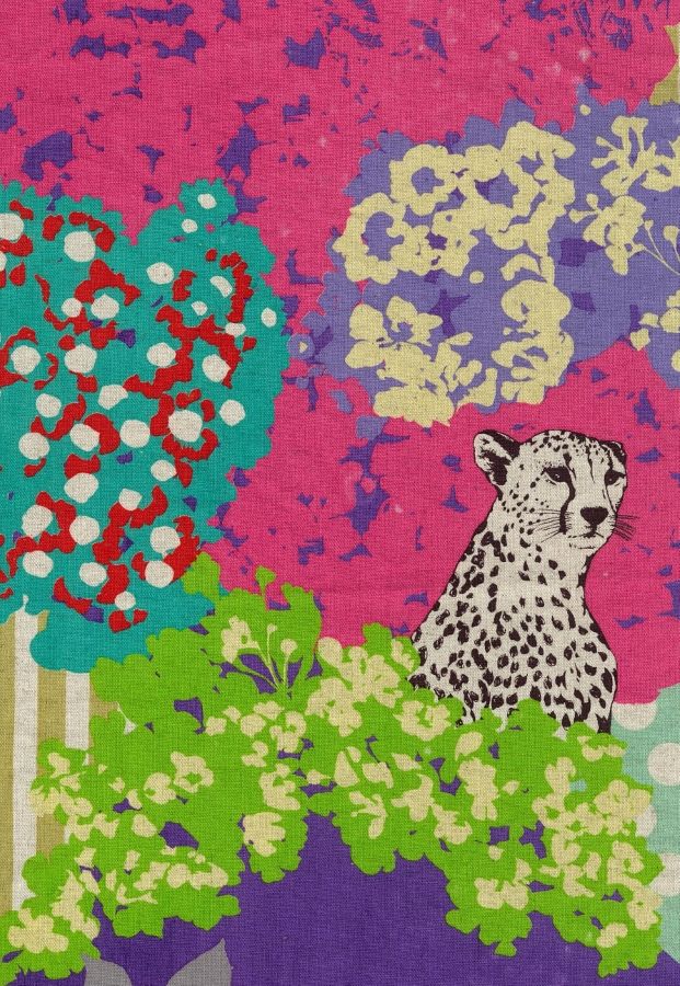 BOMULD - KOKKA - WILD ANIMAL PURPLE