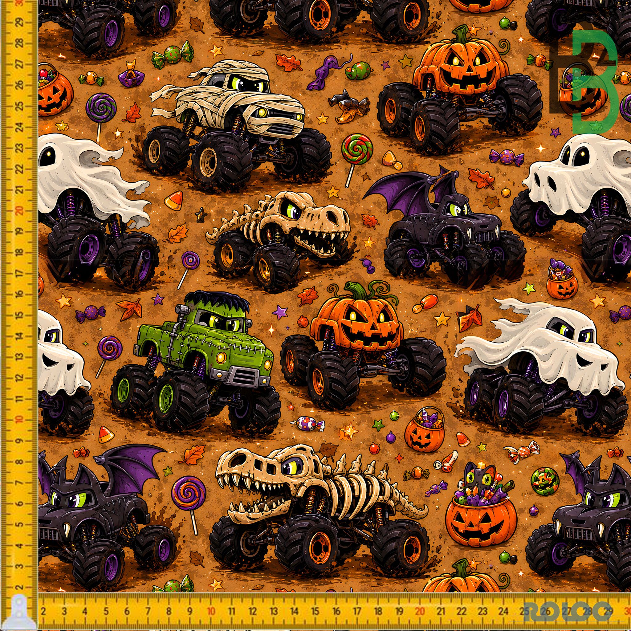 BOMULDSJERSEY - HallowMonsterDirt - FORUDBESTILLING