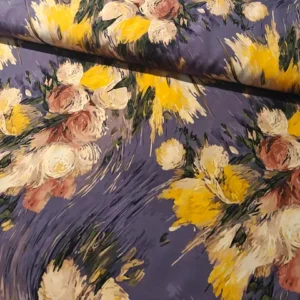 VISKOSE - PURPLE FLOWER PAINT