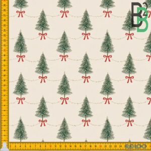 BOMULDSJERSEY - ChristmasBowTree Light FORUDBESTILLING