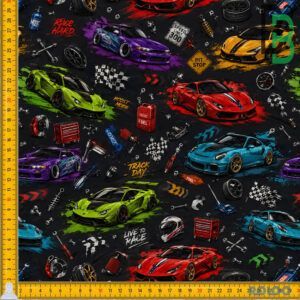 FRENCH TERRY - Racers FORUDBESTILLING